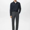 Regular-Fit-Strickpullover mit Polokragen Regular-Fit-Strickpullover mit Polokragen
