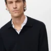 Regular-Fit-Strickpullover mit Polokragen