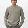 Regular-Fit-Stricksweatshirt