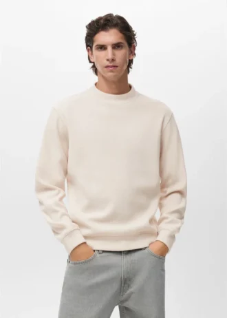 Regular-Fit-Stricksweatshirt