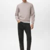 Regular-Fit-Stricksweatshirt