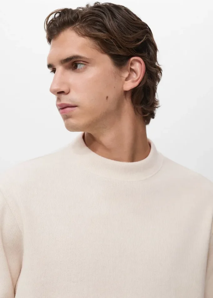 Regular-Fit-Stricksweatshirt