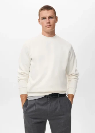 Regular-Fit-Sweatshirt aus Baumwolle