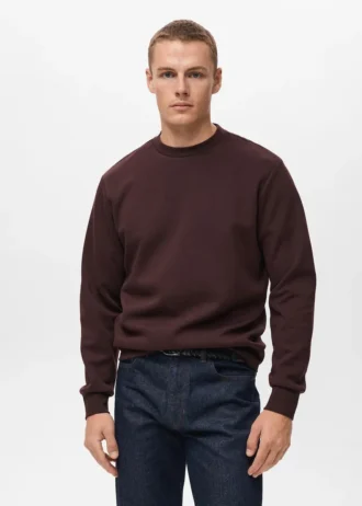 Regular-Fit-Sweatshirt aus Baumwolle