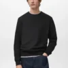 Regular-Fit-Sweatshirt aus Baumwolle