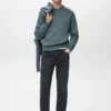 Regular-Fit-Sweatshirt aus Baumwolle
