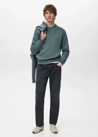 Regular-Fit-Sweatshirt aus Baumwolle