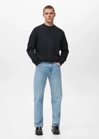 Regular-Fit-Sweatshirt aus Baumwolle