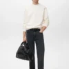 Regular-Fit-Sweatshirt aus Baumwolle