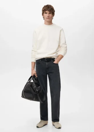 Regular-Fit-Sweatshirt aus Baumwolle