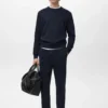 Regular-Fit-Sweatshirt aus Baumwolle
