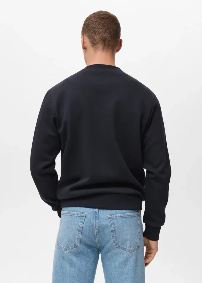 Regular-Fit-Sweatshirt aus Baumwolle Regular-Fit-Sweatshirt aus Baumwolle