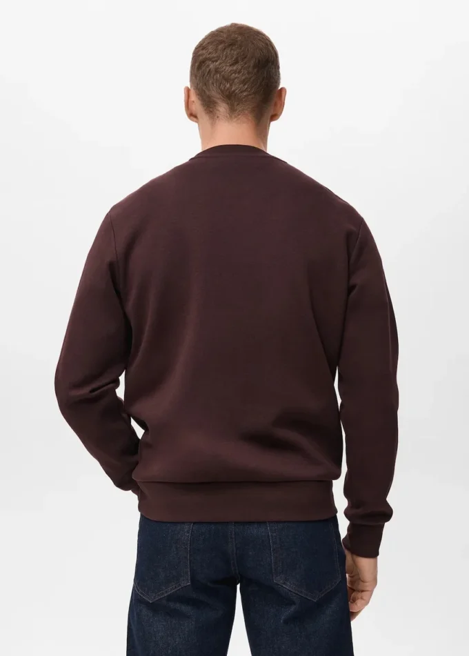 Regular-Fit-Sweatshirt aus Baumwolle Regular-Fit-Sweatshirt aus Baumwolle