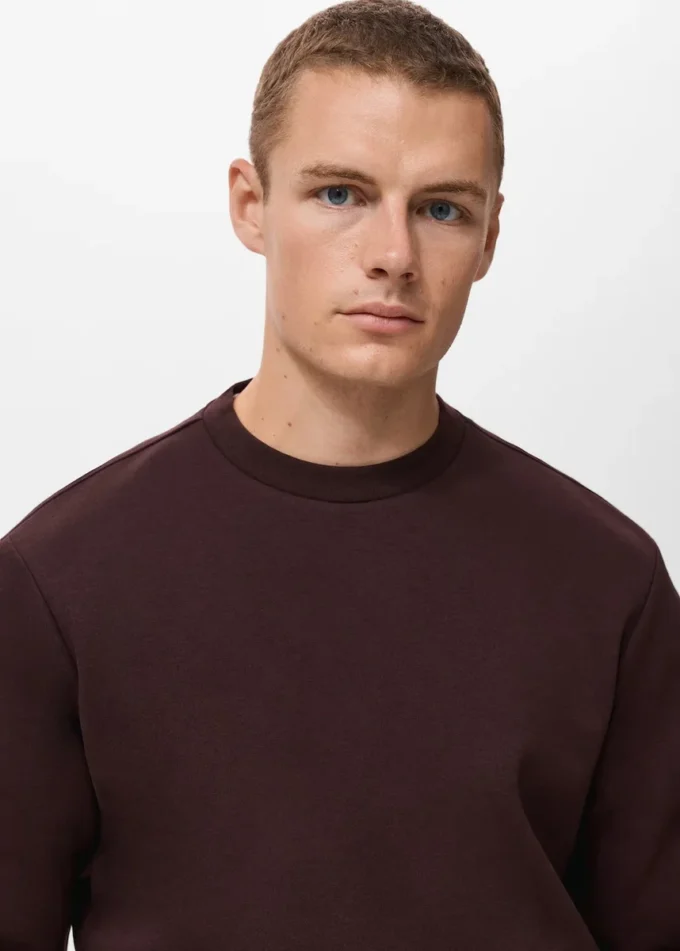 Regular-Fit-Sweatshirt aus Baumwolle Regular-Fit-Sweatshirt aus Baumwolle