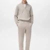 Regular-Fit-Sweatshirt aus Baumwolle mit Reißverschluss