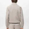 Regular-Fit-Sweatshirt aus Baumwolle mit Reißverschluss