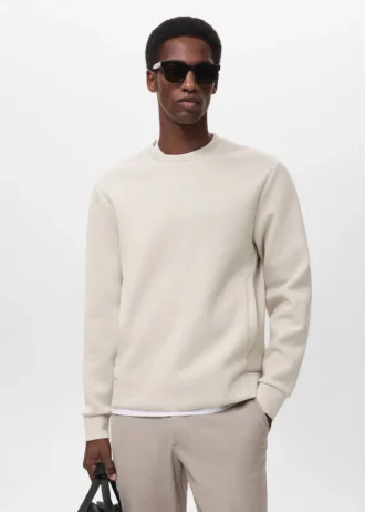 Regular-Fit-Sweatshirt aus Thermolite® mit Tasche