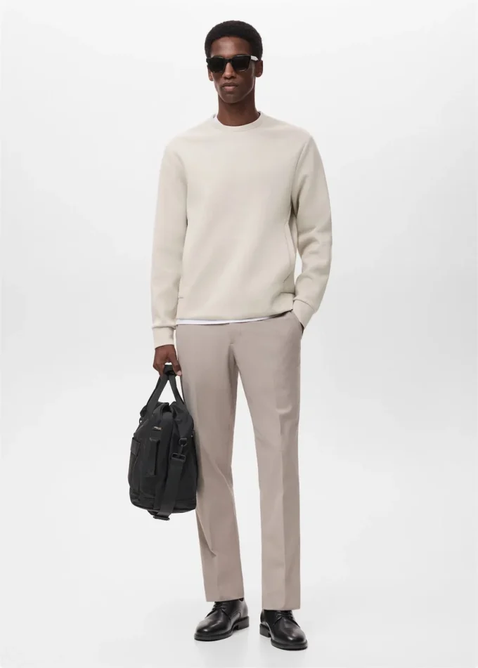 Regular-Fit-Sweatshirt aus Thermolite® mit Tasche Regular-Fit-Sweatshirt aus Thermolite® mit Tasche