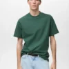 Regular-Fit-T-Shirt mit Struktur
