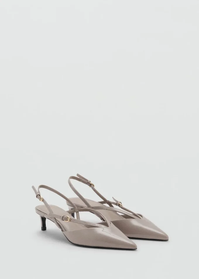 Riemchensandalen mit Kitten-Absatz Riemchensandalen mit Kitten-Absatz