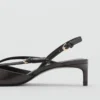 Riemchensandalen mit Kitten-Absatz