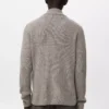 Rippstrick-Strickjacke Rippstrick-Strickjacke