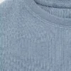 Rippstrick-T-Shirt aus Baumwolle Rippstrick-T-Shirt aus Baumwolle