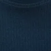Rippstrick-T-Shirt aus Baumwolle Rippstrick-T-Shirt aus Baumwolle