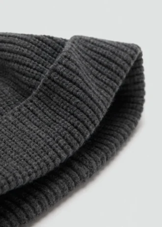 Rippstrickmütze Rippstrickmütze