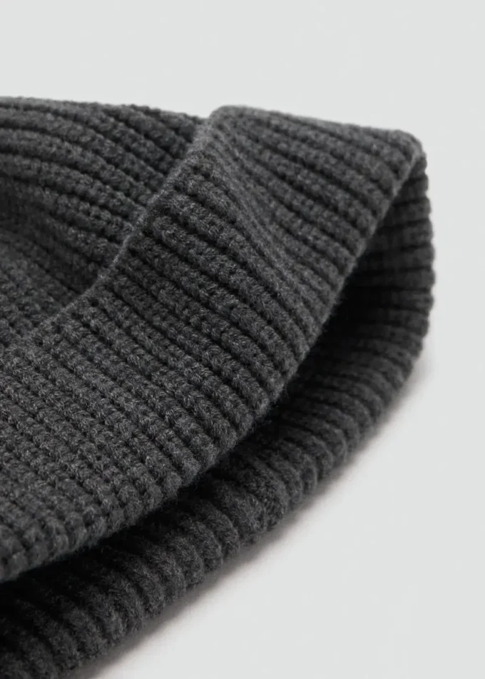 Rippstrickmütze Rippstrickmütze
