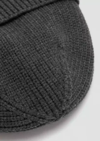 Rippstrickmütze Rippstrickmütze