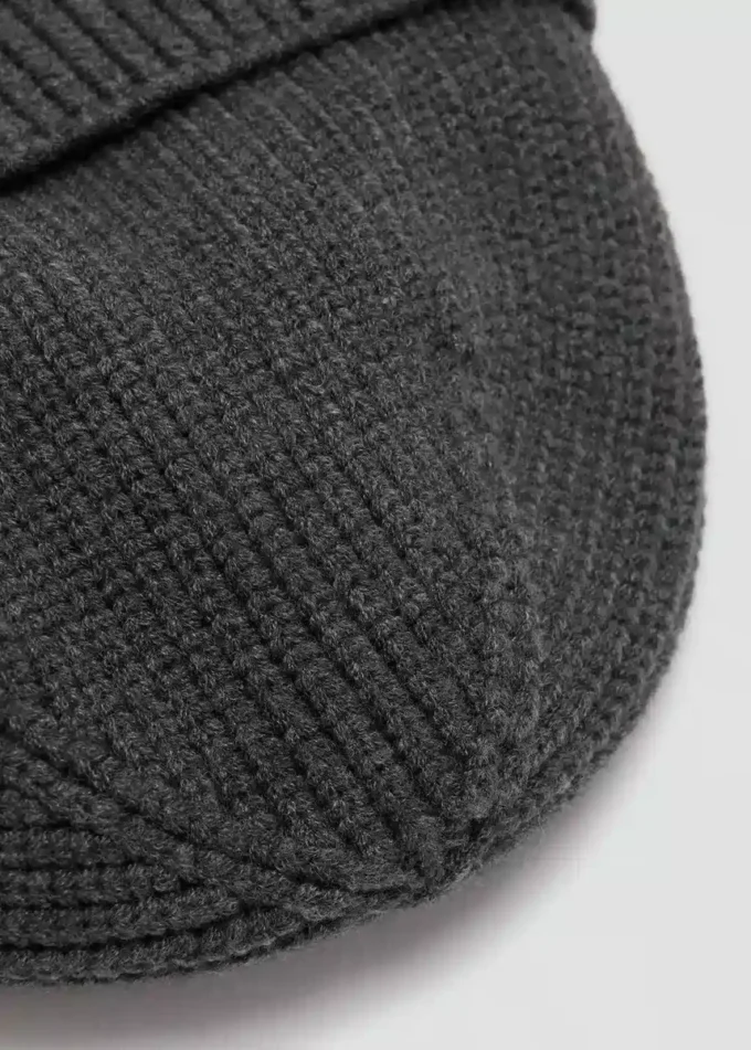 Rippstrickmütze Rippstrickmütze