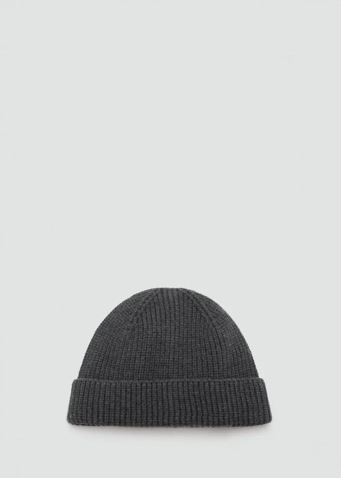 Rippstrickmütze Rippstrickmütze