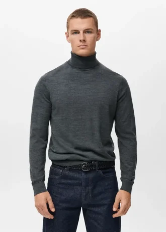 Rollkragenpullover aus 100 % Merinowolle Rollkragenpullover aus 100 % Merinowolle