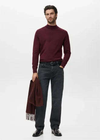 Rollkragenpullover aus 100 % Merinowolle Rollkragenpullover aus 100 % Merinowolle