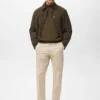 Rollkragenpullover aus 100 % Merinowolle