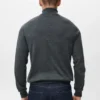 Rollkragenpullover aus 100 % Merinowolle