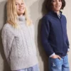 Rollkragenpullover aus Lurex