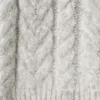 Rollkragenpullover aus Lurex