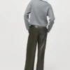 Rollkragenpullover mit Reißverschluss