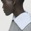Rollkragenpullover mit Reißverschluss