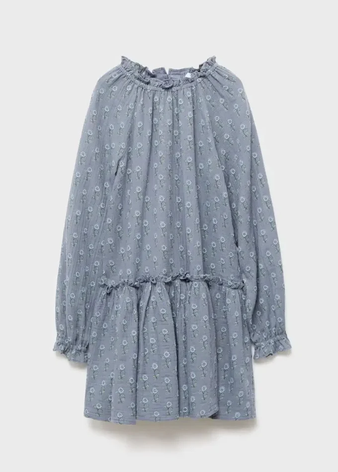 Rüschen-Blumenkleid