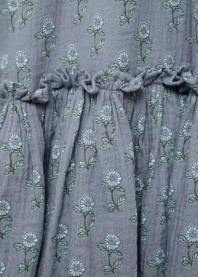 Rüschen-Blumenkleid