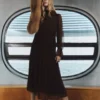 Rüschenkleid mit Puffärmeln Rüschenkleid mit Puffärmeln