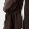 Rüschenkleid mit Puffärmeln Rüschenkleid mit Puffärmeln