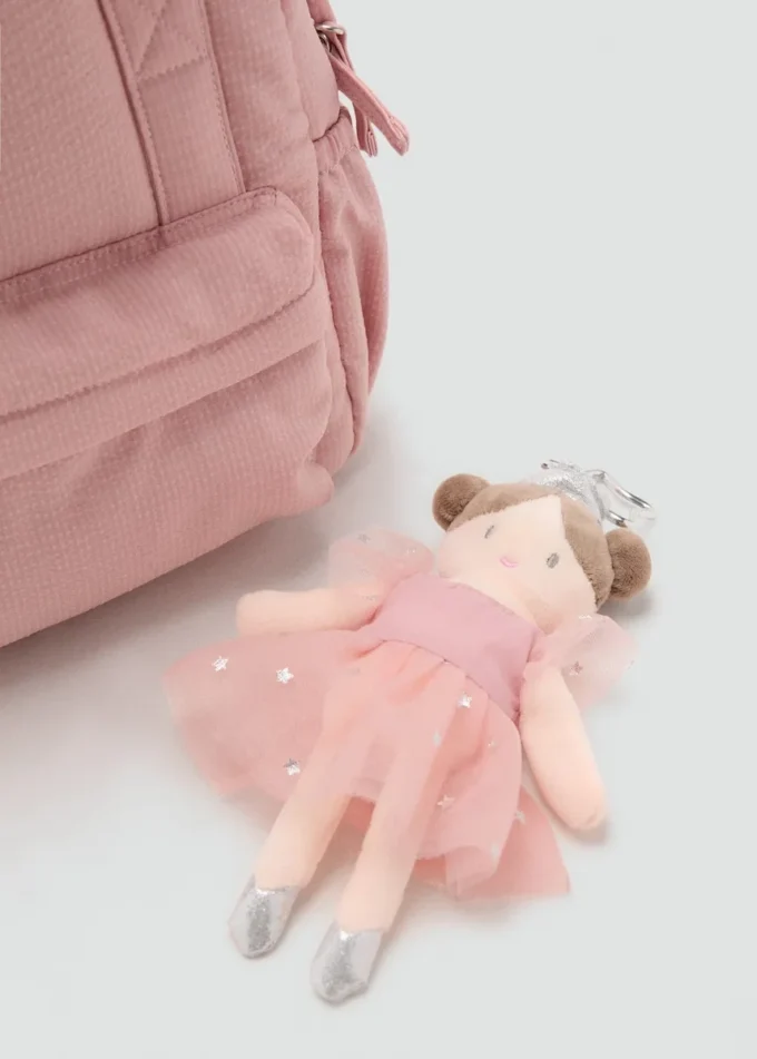 Rucksack mit Ballett-Anhänger Rucksack mit Ballett-Anhänger