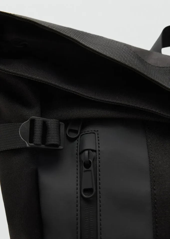 Rucksack mit Pattentasche Rucksack mit Pattentasche
