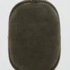 Runde Ledertasche