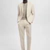 Salerno 100 % Leinen Slim Fit Anzughose