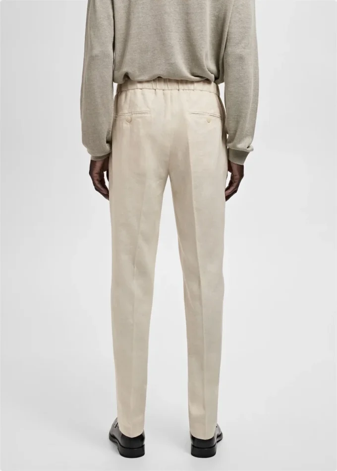 Salerno 100 % Leinen Slim Fit Anzughose